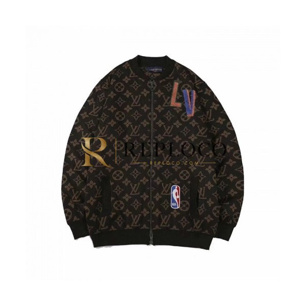 ✨Louis vuitton Mens Logo Leather Jackets Brown - 루이비통 2021 남성 로고 가죽 자켓 Lou03801x Size(m - 2xl) 브라운