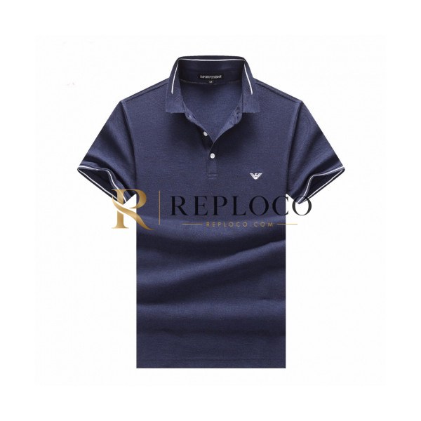✨[알마니]Armani 2020 Mens Logo Cotton Short Sleeved Polo Tshirts - 알마니 2020 남성 로고 코튼 폴로 반팔티 Arm0646x.Size(m - 3xl).네이비