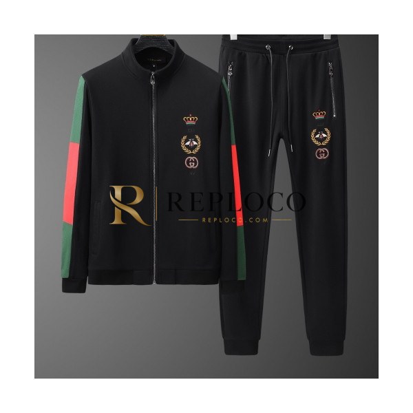 ✨[구찌]Gucci 2020 Mens Logo Casual Training Clothes&Pants - 구찌 2020 남성 로고 캐쥬얼 트레이닝복&팬츠 Guc02044x.Size(m - 4xl).블랙