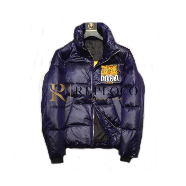 ✨[구찌]Gucci 2019 Mens Tiger Casual Duck Down Padding - 구찌 2019 남성 타이거 캐쥬얼 덕다운 패딩 Guc01864x.Size(m - 3xl).네이비