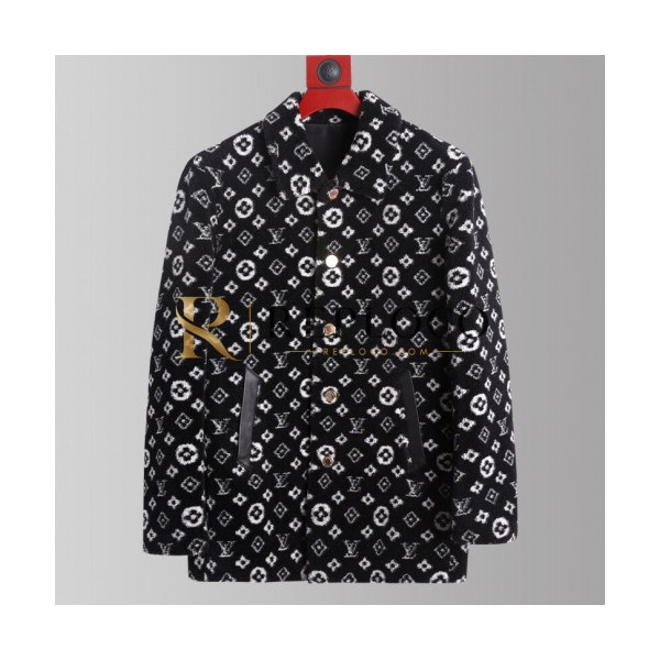 ✨Louis vuitton 2019 Mens Logo Cashmere Suit Jacket - 루이비통 2019 남성 로고 캐시미어 슈트자켓 Lou01247x.Size(m - 3xl).블랙