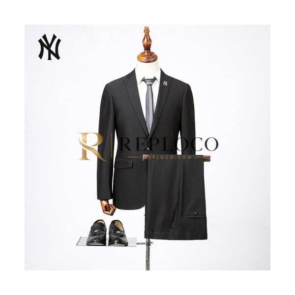 ✨Gucci 2019 Mens Yankees Logo Cotton Suit Jacket&Pants - 구찌 2019 남성 양키스 로고 코튼 슈트 자켓&팬츠 Guc01502x.Size(m - 3xl).블랙
