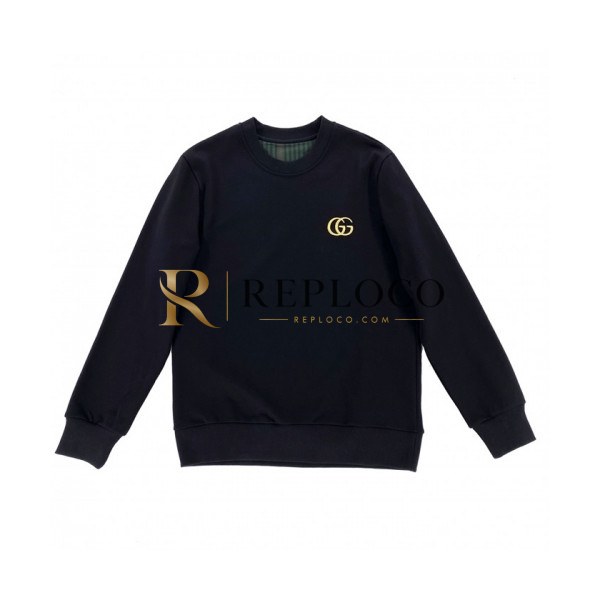 ✨[구찌]Gucci 2020 Mm/Wm Logo Crew-neck Cotton Tshirts - 구찌 2020 남/녀 로고 코튼 크루넥 코튼 긴팔티 Guc03207x.Size(m - 3xl).블랙