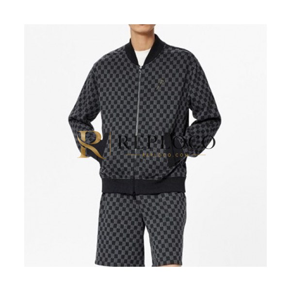 ✨Louis vuitton Mm/Wm Casual Logo Cotton Training Clothes Black - 루이비통 2021 남/녀 캐쥬얼 로고 코튼 트레이닝복 Lou03632x Size(xs - xl) 블랙