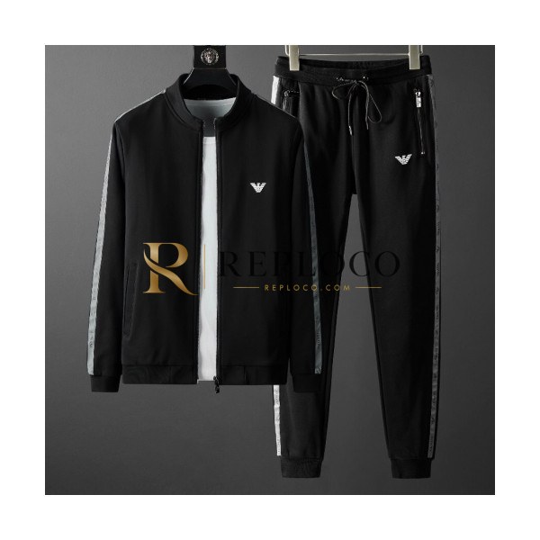 ✨[알마니]Emporio Armani 2020 Mens Cotton Training Clothes&Pants - 알마니 2020 남성 코튼 트레이닝복&팬츠 Arm0586x.Size(m - 4xl).블랙