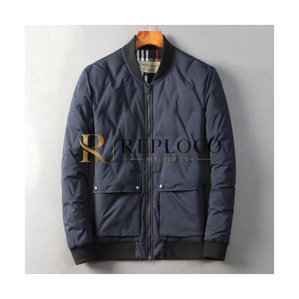 ✨Burberry 2019 Mens Logo Down Padding - 버버리 2019 남성 로고 다운패딩 Bur01132x.Size(l - 5xl).네이비