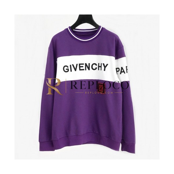 ✨Givenchy 2020 Mens Casual Logo Cotton Training Clothes&Pants -지방시 2020 남성 캐쥬얼 로고 코튼 트레이닝복&팬츠.Giv0317x.Size(m - 2xl).퍼플