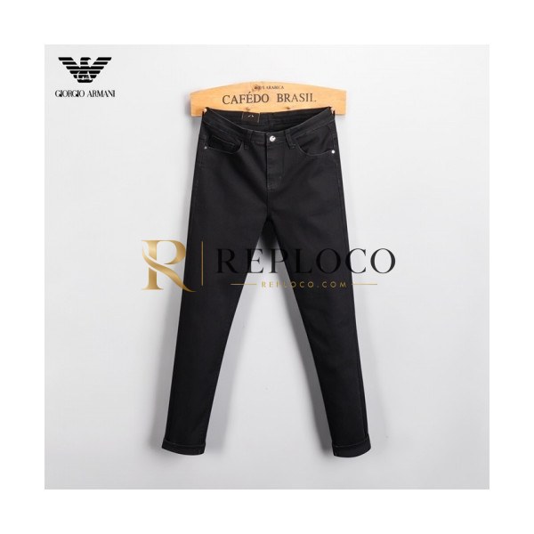 ✨[알마니]Armani 2020 Mens Business Classic Denim Jeans - 알마니 2020 남성 비지니스 클래식 데님 청바지 Arm0749x.Size(29 - 38).블랙