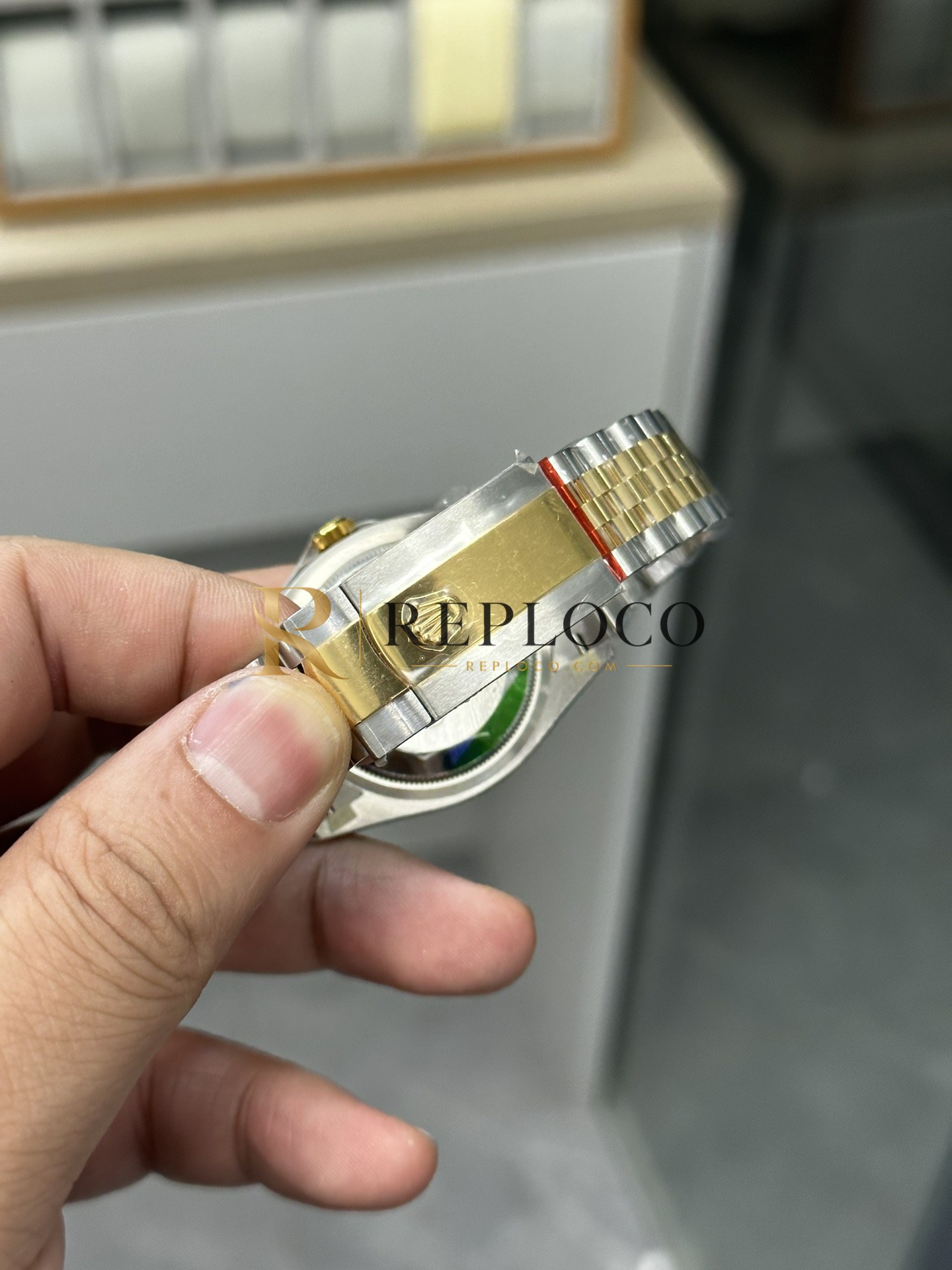 VS 공장 롤렉스 데이트저스트 36mm 126233 투톤 옐로우 골드 선버스트 샴페인 다이얼 주빌리 브레이슬릿 1:1 슈퍼클론 DD3235 무브먼트 - 이미지 7