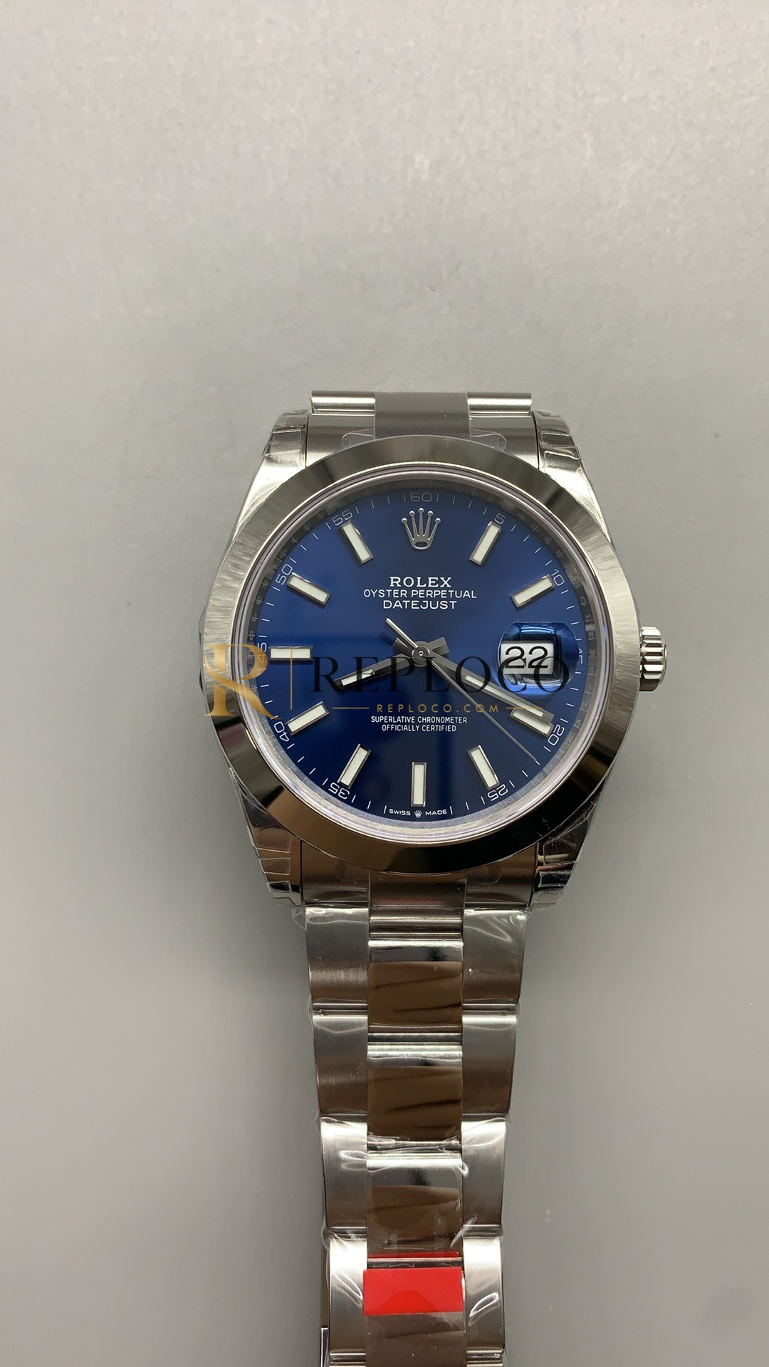 VS 공장 롤렉스 데이저스트 41mm 126300 블루 선버스트 다이얼 스무스 베젤 오이스터 브레이슬릿 1:1 슈퍼클론 DD3235 무브먼트