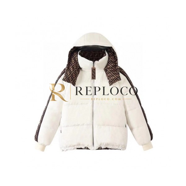 ✨Fendi Mm/Wm Monster Duck Down Padding White - 펜디 2021 남/녀 몬스터 덕다운 패딩 Fen01085x