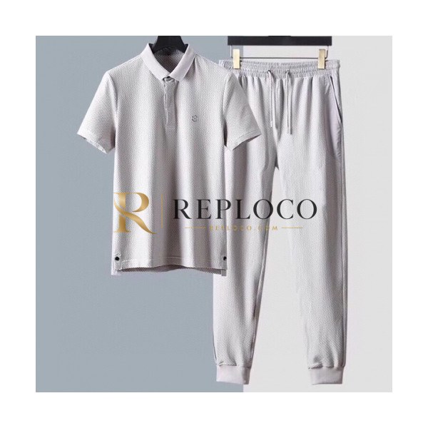 ✨[루이비통]Louis vuitton 2020 Mens Casual Logo Training Short Sleeved Clothes&Pants - 루이비통 2020 남성 캐쥬얼 로고 반팔 트레이닝복&팬츠 Lou01957x.Size(m - 3xl).그레이