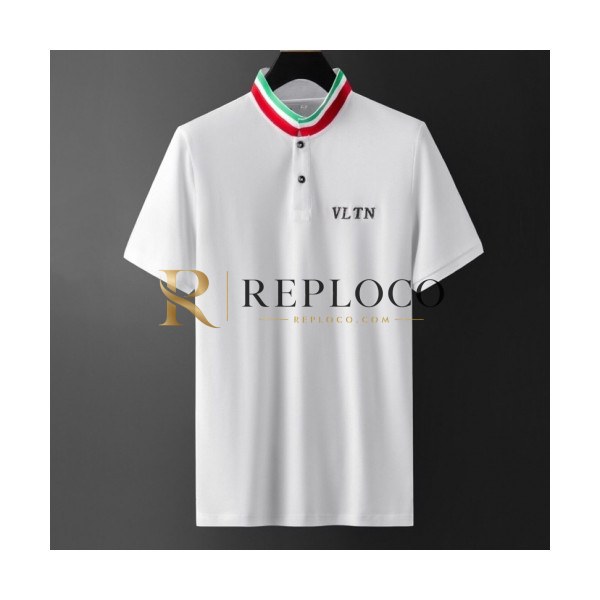 ✨[발렌티노]Valentino 2020 Mens Logo Short Sleeved Polo Tshirts - 발렌티노 2020 남성 로고 폴로 반팔티 Val0410x.Size(m - 3xl).화이트