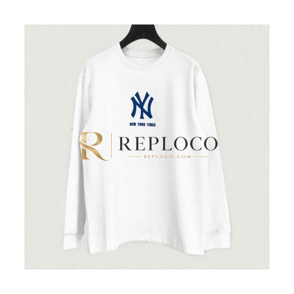 ✨[구찌]Gucci 2020 Mens Logo Cotton Crew-neck Tshirts - 구찌 2020 남성 로고 코튼 크루넥 긴팔티 Guc02114x.Size(s - xl).화이트