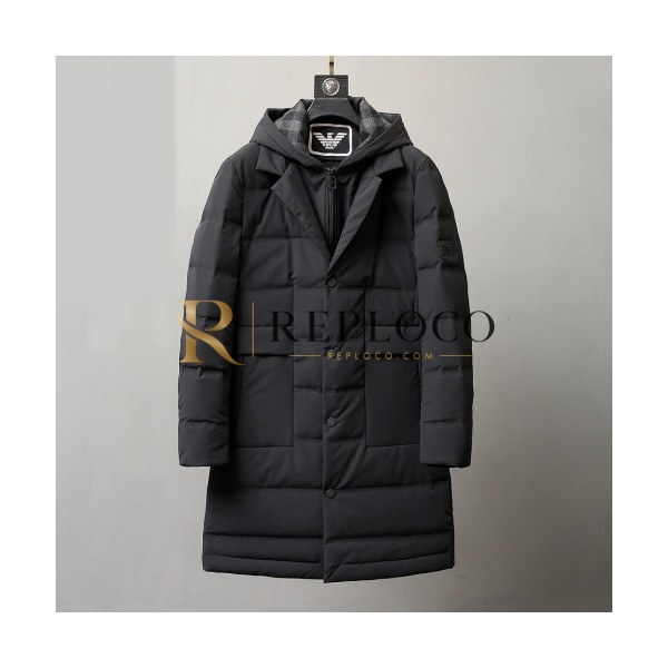 ✨[알마니]Armani 2019 Mens Logo Casual Down Padding - 알마니 2019 남성 로고 캐쥬얼 다운 패딩 Arm0801x.Size(m - 3xl).블랙