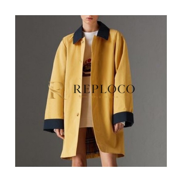 ✨[버버리]Burberry 2020 Mm/Wm Vintage Cotton Coats - 버버리 2020 남자 빈티지 코튼 코트 Bur01885x.Size(s - 2xl).옐로우