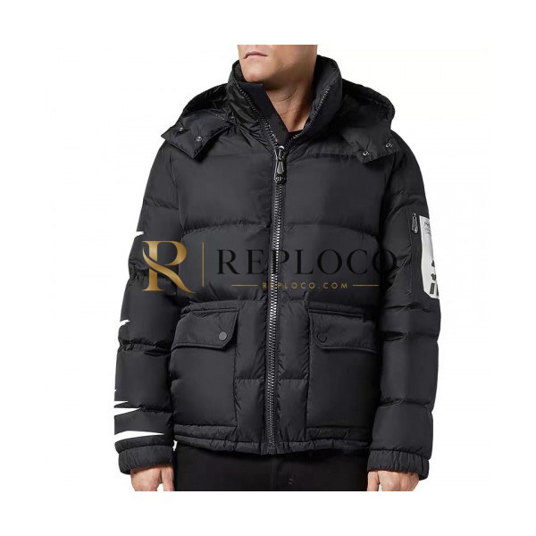 ✨[매장판]Philipp Plein 2019 Mens Goose Down Padding - 필립플레인 2019 남성 캐쥬얼 구스다운 패딩 Phi0082x.Size(m - 3xl).2컬러(블랙/카키)