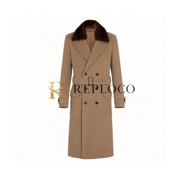✨Fendi 2019 Mens Logo Cashmere Coat - 펜디 2019 남성 로고 캐시미어 코트 Fen0337x.Size(m - 2xl).2컬러(블랙/카멜)