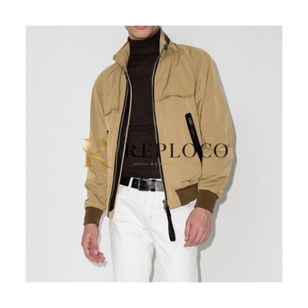 ✨Tom Ford Mens Logo Casual Leather Jacket Camel - 톰포드 2021 남성 로고 캐쥬얼 자켓 Tomf0023x Size(m - 2xl) 카멜