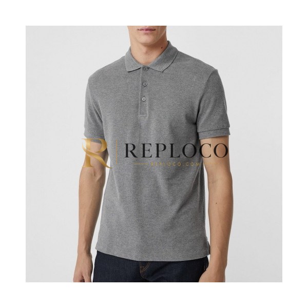 ✨[버버리]Burberry 2020 Mens Logo Cotton Polo Short Sleeved Tshirts - 버버리 2020 남성 로고 코튼 폴로 반팔티 Bur02326x.Size(s - 2xl).그레이