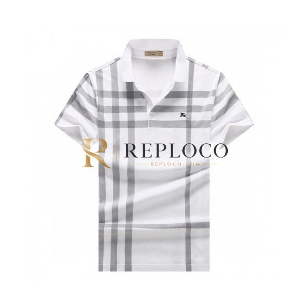 ✨[버버리]Burberry 2020 Mens Logo Cotton Polo Short Sleeved Tshirts - 버버리 2020 남성 로고 코튼 폴로 반팔티 Bur02384x.Size(m - 3xl).화이트