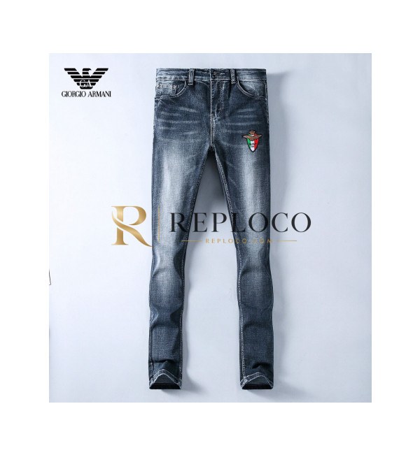 ✨[알마니]Armani 2019 Mens Business Classic Denim Jeans - 알마니 2019 남성 비지니스 클래식 데님 청바지 Arm0511x.Size(29 - 38).블루