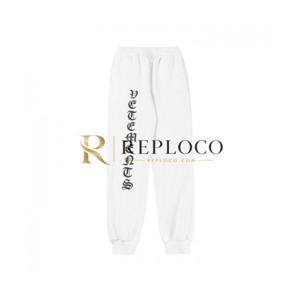 ✨Vetements Mm/Wm Casual Cotton Pants White - 베트멍 2021 남/녀 캐쥬얼 코튼 팬츠 Vet0229x Size(xs - l) 화이트