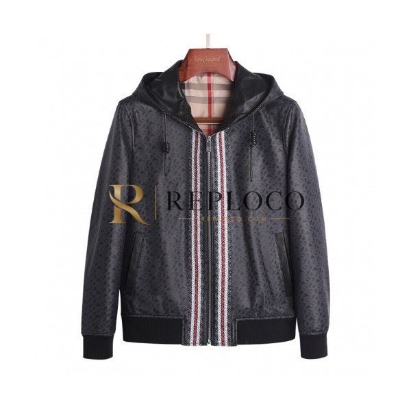 ✨Burberry 2019 Mens Casual Sheep Skin Jacket - 버버리 2019 남성 캐쥬얼 양가죽 자켓 Bur01148x.Size(m - 3xl).블랙