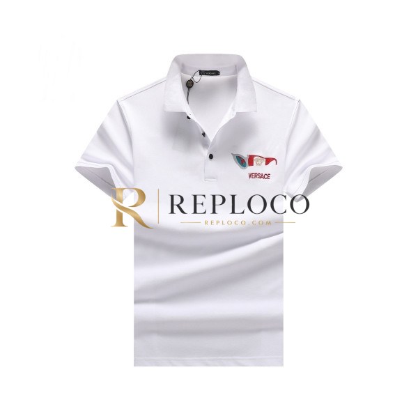 ✨[베르사체]Versace 2020 Mens Medusa Short Sleeved Polo Tshirts - 베르사체 2020 남성 메두사 폴로 반팔티 Ver0548x.Size(m - 3xl).화이트