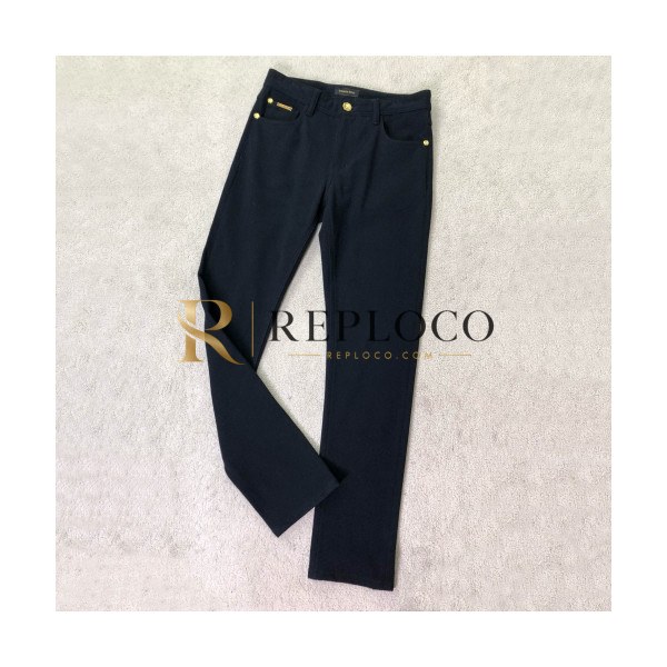 ✨Stefano Ricci 2019 Mens Business Classic Cotton Pants - 스테파노리치 2019 남성 비지니스 클래식 코튼 팬츠 Ste0075x.Size(30 - 38).블랙