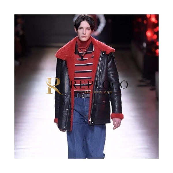 ✨[미러급 매장판] DIOR 2018 MENS MINK LEATHER COAT JACKET- 디올 남성 레더 밍크코트 자켓 DIO0049 , 사이즈 (M -3XL)