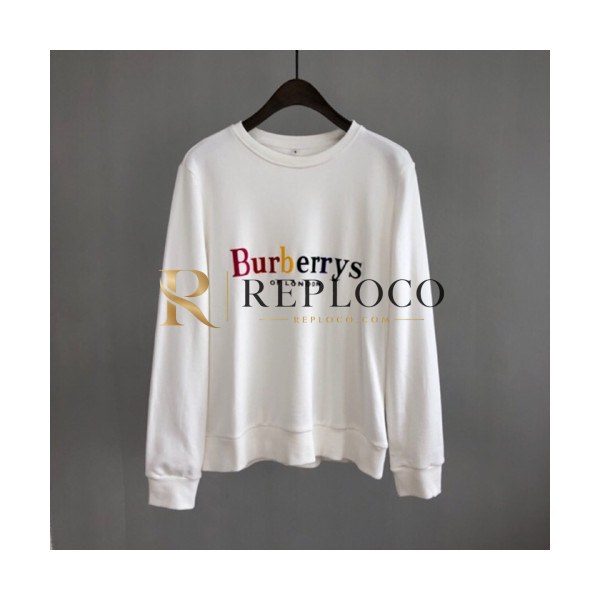 ✨BURBERRY 2018 MENS ROUND HOOD TEE - 버버리 남성 라운드 긴팔티 BUR0097