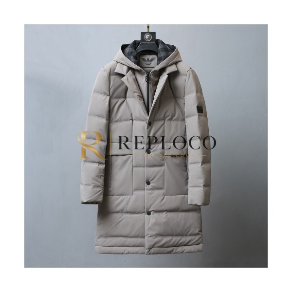 ✨[알마니]Armani 2019 Mens Logo Casual Down Padding - 알마니 2019 남성 로고 캐쥬얼 다운 패딩 Arm0799x.Size(m - 3xl).그레이