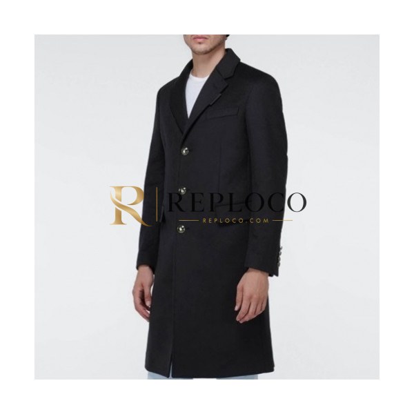 ✨[버버리]Burberry 2020 Mens Vintage Cashmere Coats - 버버리 2020 남성 빈티지 캐시미어 코트 Bur03552x.Size(m - 2xl).블랙