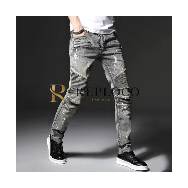 ✨Balmain 2019 Mens Denim Pants - 발망 남성 신상 데님 팬츠 Bam0078x.Size(28 - 42).그레이