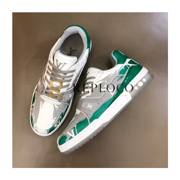 ✨루이비통 남성 Trainer 그레이 스니커즈