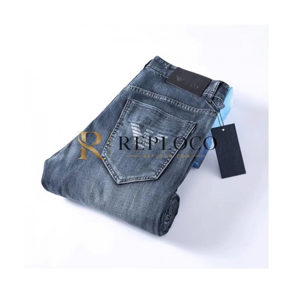 ✨[알마니]Armani 2020 Mens Business Classic Denim Jeans - 알마니 2020 남성 비지니스 클래식 데님 청바지 Arm0660x.Size(29 - 42).블루