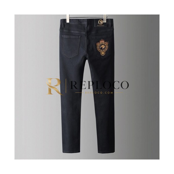 ✨Stefano Ricci 2020 Mens Business Classic Denim Jeans - 스테파노리치 2020 남성 비지니스 클래식 청바지 Ste0081x.Size(29 - 38).블랙