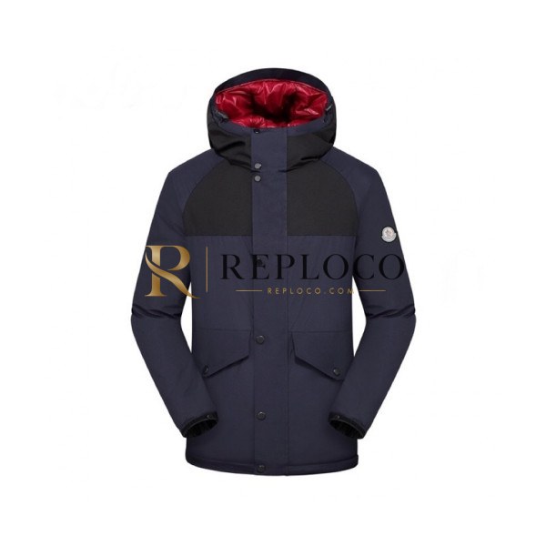 ✨Moncler 2019 Mens Patch Logo Modern Down Padding - 몽클레어 2019 남성 패치 로고 모던 다운 패딩 Moc0673x.Size(m - 3xl).네이비