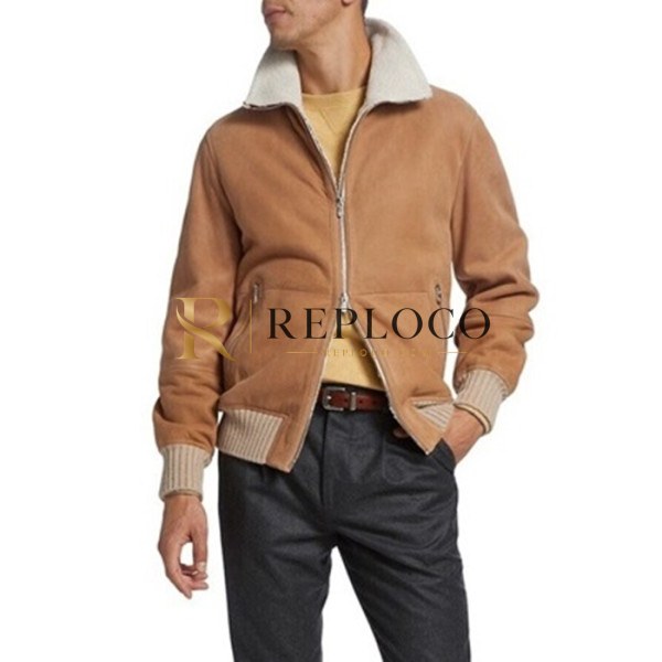 ✨브루넬로쿠치넬리 남성 가죽 자켓