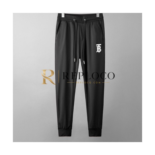 ✨[버버리]Burberry 2020 Mens Logo Casual Training Pants - 버버리 2020 남성 로고 캐쥬얼 트레이닝 팬츠 Bur02299x.Size(30 - 40).블랙