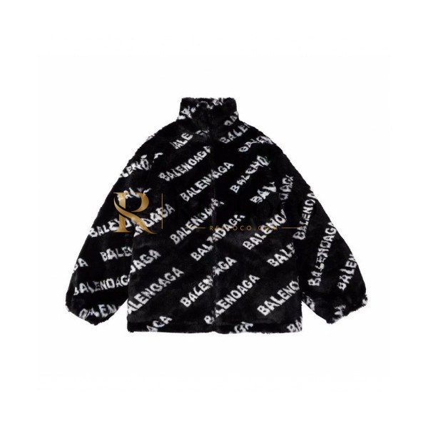 ✨Balenciaga Mens Logo Casual Jackets Black - 발렌시아가 2021 남성 로고 캐쥬얼 가죽 재킷 Bal01255x Size(s - xl) 블랙