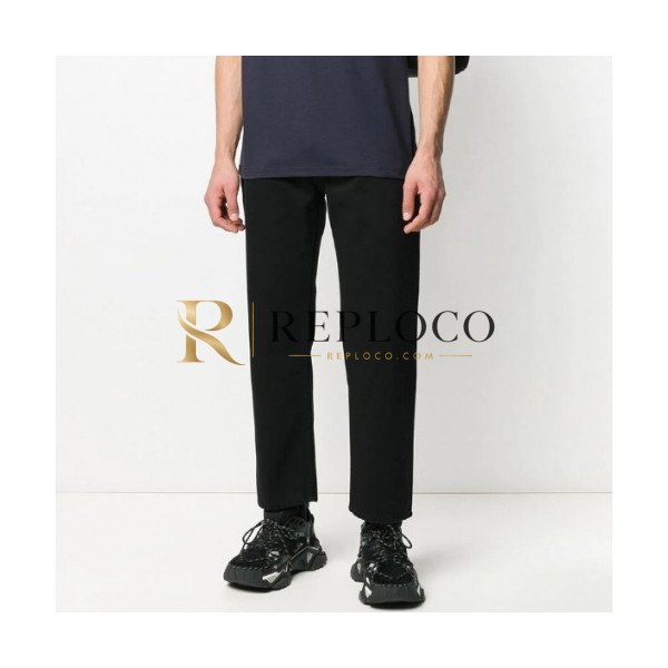 ✨Valentino 2020 Mens Logo Denim Jeans - 발렌티노 2020 남성 로고 데님 청바지 Val0372x.Size(30 - 38).블랙