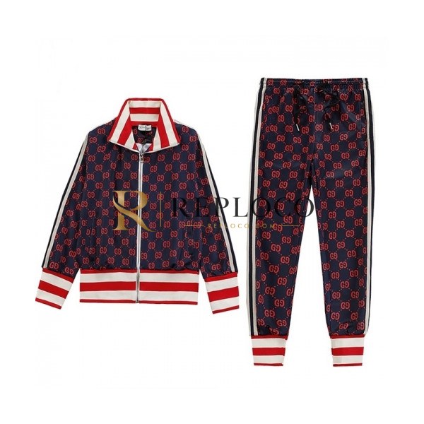 ✨[구찌]Gucci 2020 Mens Logo Casual Training Clothes - 구찌 2020 남성 로고 캐쥬얼 트레이닝복 Guc03146x.Size(s - 2xl).레드