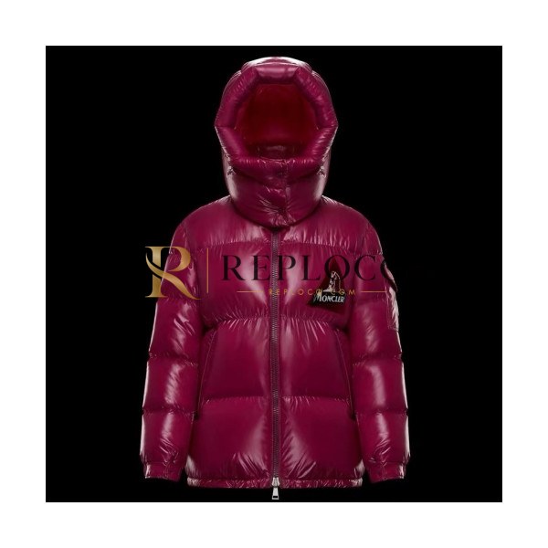 ✨Moncler 2019 Mm/Wm Patch Logo Modern Down Padding - 몽클레어 2019 여성 패치 로고 모던 다운패딩 Moc0735x.Size(m - 3xl).퍼플