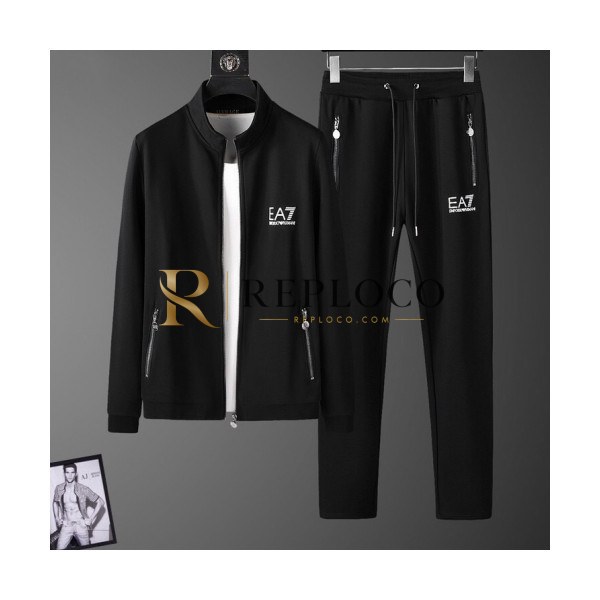 ✨[알마니]Emporio Armani 2019 Mens Cotton Training Clothes&Pants - 알마니 2019 남성 코튼 트레이닝복&팬츠 Arm0539x.Size(m - 4xl).블랙