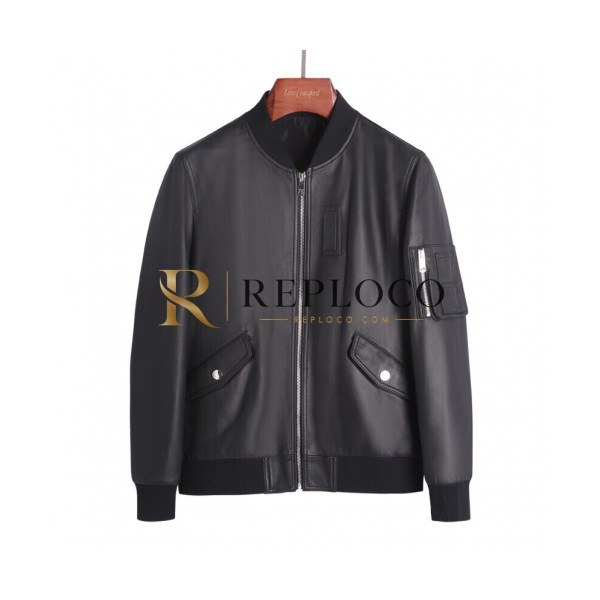 ✨Burberry 2019 Mens Casual Sheep Skin Jacket - 버버리 2019 남성 캐쥬얼 양가죽 자켓 Bur01138x.Size(m - 3xl).블랙