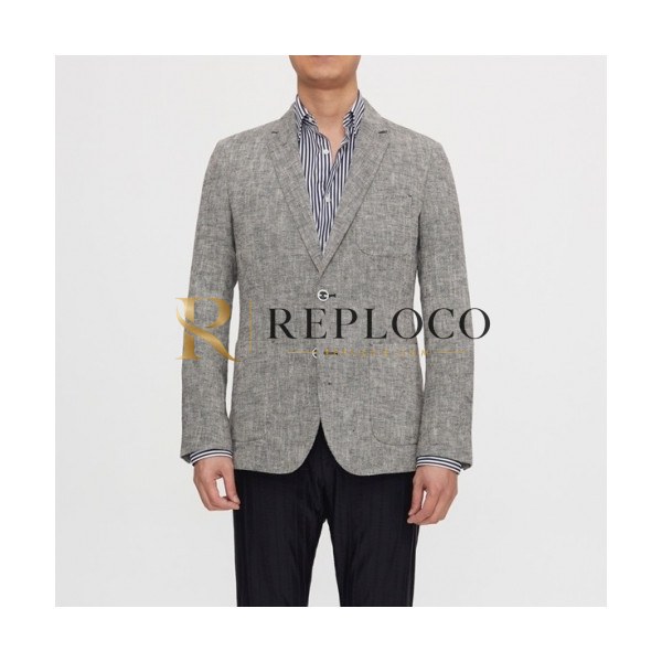 ✨Shellac Mens Basic Slim-fit Suit Jackets Gray - 셸락 2021 남성 베이직 슬림핏 슈트 자켓 She39x