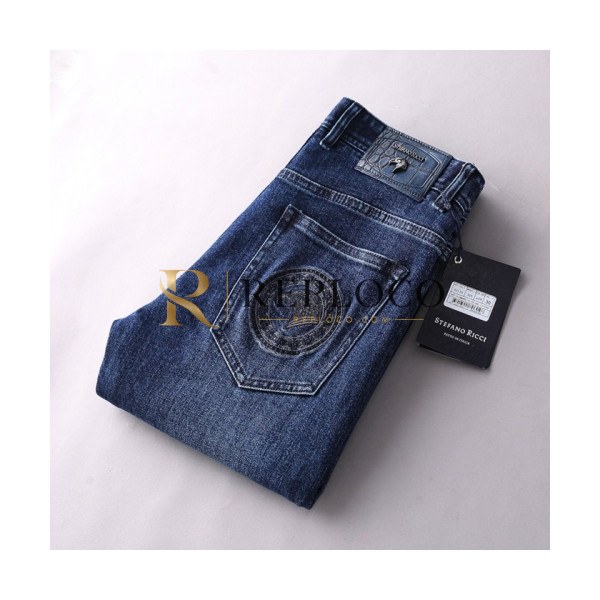 ✨Stefano Ricci 2021 Mens Business Classic Denim Jeans - 스테파노리치 2021 남성 비지니스 클래식 청바지 Ste0082x.Size(29 - 38).블루