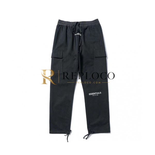 ✨Fear of god 2019 Mens Logo Modern Casual Pants - 피어오브갓 2019 남성 로고 모던 캐쥬얼 팬츠 Fea0063x.Size(s - xl).블랙